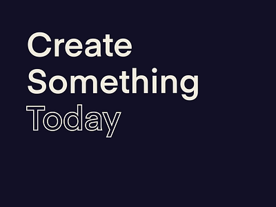 Create Something Everyday! 🙃 animation create emoji everyday iconutopia inspiration quote smile
