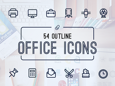 Office Icons corporate job justas office office icons office supply outline icons outline office icons paperwork secretary studio work