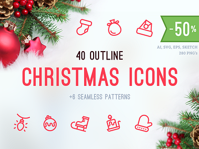Christmas Icons / Patterns