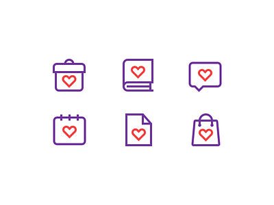 Hearts, hearts everywhere.. heart icons love outline outline icons valentine valentine day valentine icons