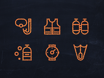 Free Awesome 22 Flat Vector Sea Icons by Creative Tornado on Dribbble
