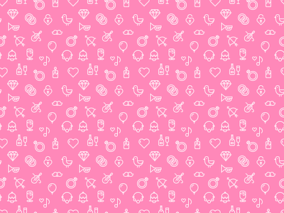 Pink Wedding Pattern