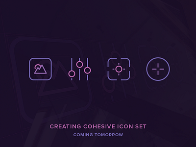 Make Cohesive Icon Set