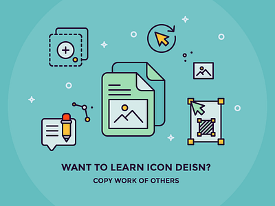 Learn Icon Design by Copying Others