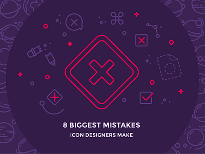 8 Biggest Mistakes Icon Designers Make