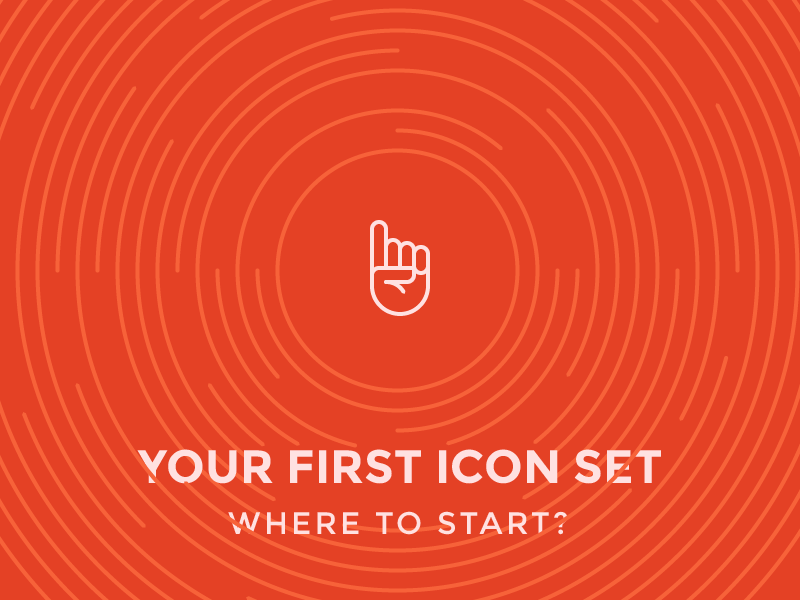 Creating Your First Icon Set