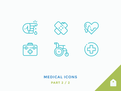 Download Medical Icons Freebie By Justas Galaburda On Dribbble PSD Mockup Templates