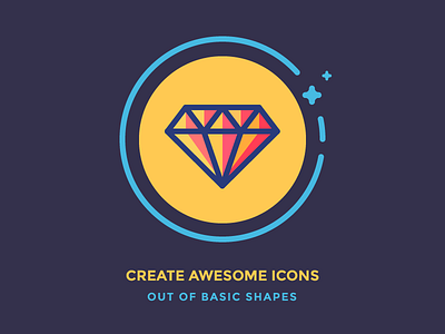 Create Icons out of Basic Shapes