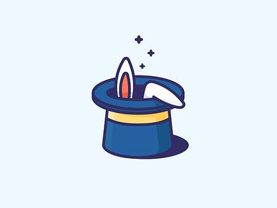 Best icons of the week! discover ears filled hat icon illustration magic magician miracle outline rabbit