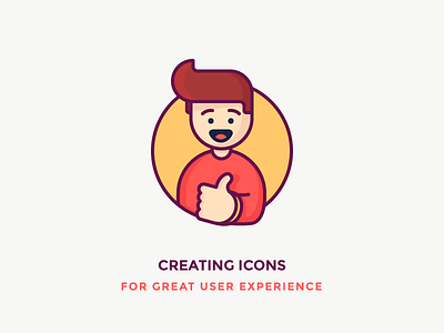 Great Experience! approve character customer excited happy icon illustration like outline person smile thumbs up