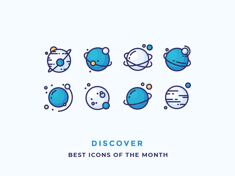 Best Icons Of The Month! by Justas Galaburda