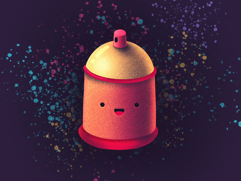 Spray Can Emoji
