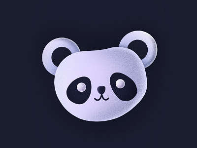 Panda! animal bear character cute face fun happy icon illustration panda smiling zoo