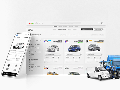 Car dealership - Digital showroom branding car car dealership cars graphic design ui ux