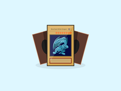 Day 9 - Collectable blue eyes white dragon card collectable daily challenge dragon duel flat game japanese monster playing card yu gi oh