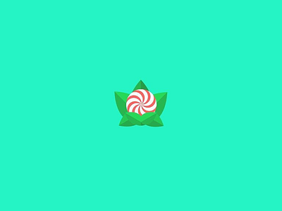 Day 89 - Peppermint daily challenge flat fresh icon illustration leaves logo mint nature peppermint sweet