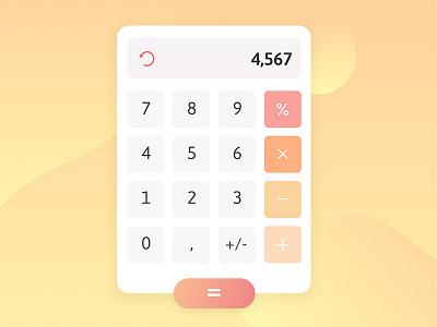 Daily UI #004 - Calculator