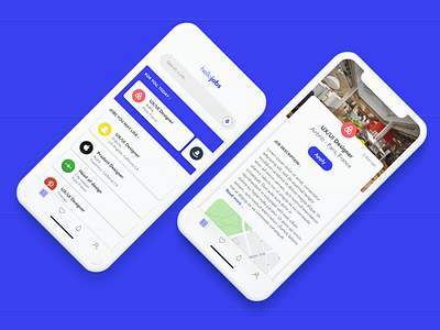 Daily UI - Jobs app app daily design interface job listing mobile offer ui ux