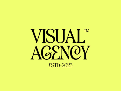 Visual Agency brand identity branding design graphic design illustration lettermark logo motion graphics ui ux