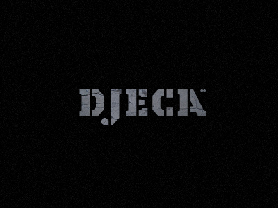 Djeca (Children) - movie bold cinema custom made cut design film graffiti logo logotype motion movie movie title muamer adilovic picture sarajevo stencil street strong type typography ©