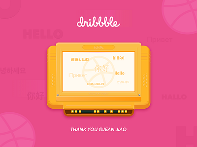 Hello Dribbble，Hello Player first work