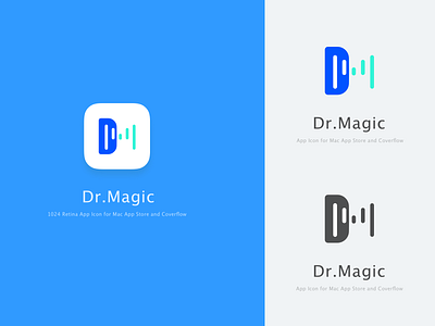 Dr.magic logo design branding logo mac mac app ui