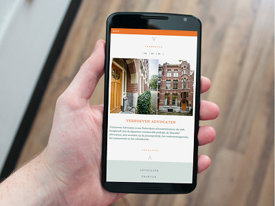 Verhoeven Laywers | Responsive website