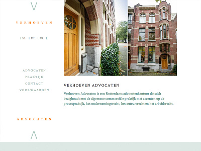 Verhoeven Laywers | Responsive website