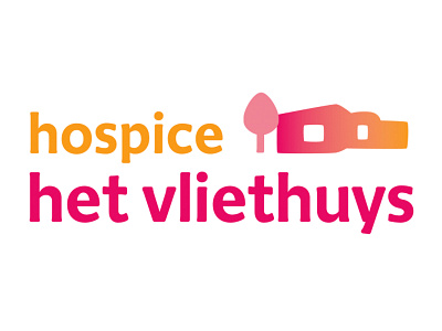 Hospice Het Vliethuis logo brand identity business card logo design print design