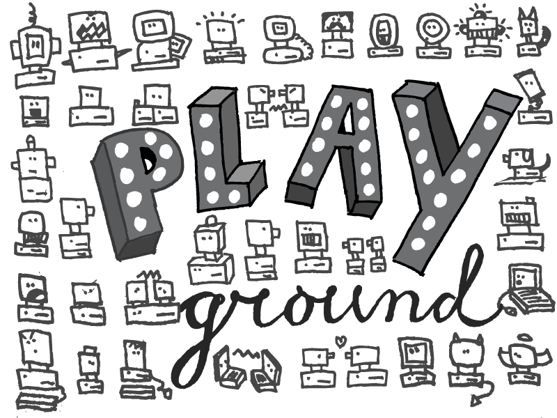 Dribbble Wix Playground entry design doodling handlettering illustration lettering sketching