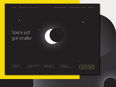 SPACED Challenge Homepage design homepage logo spaced spacedchallenge ui uidesign user interface design ux uxdesign
