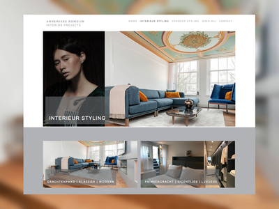 Annemieke Romeijn website redesign brand identity brand identity branding landing page logo logo design mobile responsive web design user interface web design company webdesign