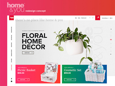 Home & You - Redesign Concept