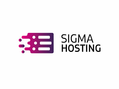 Sigma Hosting Logo 2 concept design hosting logo sigma