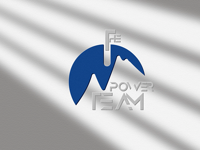 creation of logotype for the power team design logo marketing
