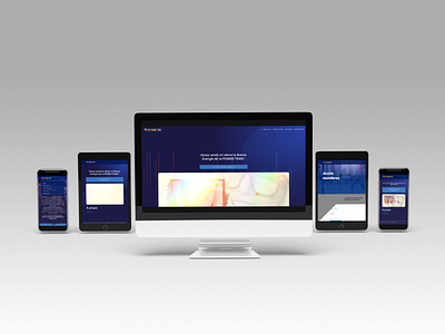 Power team web site layout design webdesign