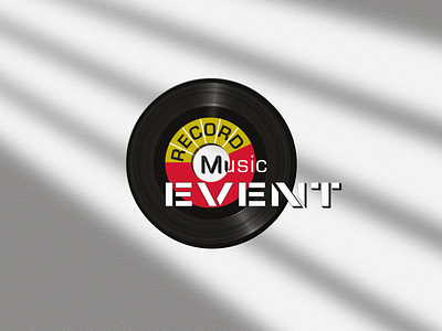 creation of logo for record music event
