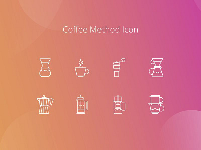 Coffee Method Icon coffee icon iconography icons line method simple ui