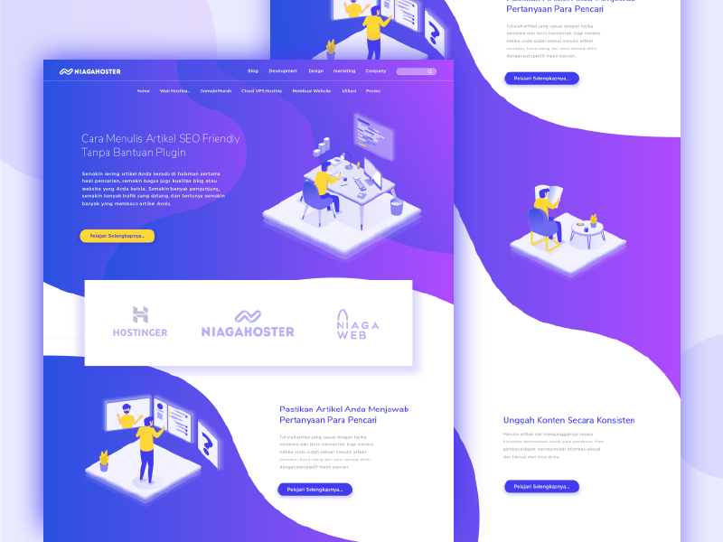 Cara Menulis Artikel SEO Friendly by Misbahul Munir on Dribbble