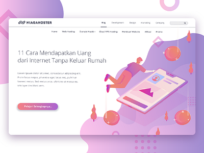 Cara Mendaptakan Uang by Misbahul Munir for Hostinger on Dribbble