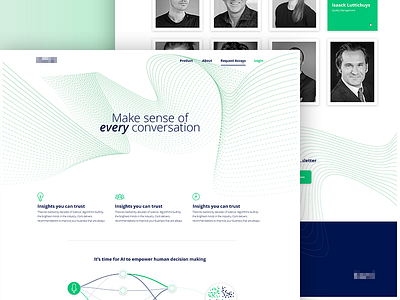 Sorp design green illustration interface landing lines page photoshop product ux ui vector web site