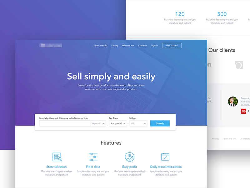 Improvider by Pixelhunt Design Agency on Dribbble