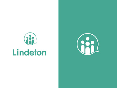 Lindeton adobe illustrator branding green lettering logo logotype minimal unique vector