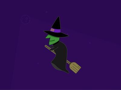 WITCH! 31 days of spooky 31daysofspooky art character design halloween illustration illustrator october vector