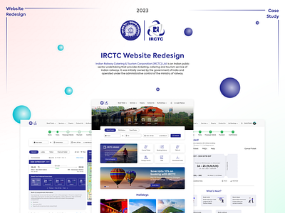 IRCTC Website Redesign Case Study design ui user ux