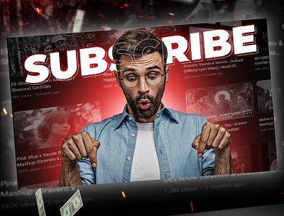 YouTube Thumbnail design desgin design for youtube graphic design red design thumbnail design youtube youtube thumbnail design