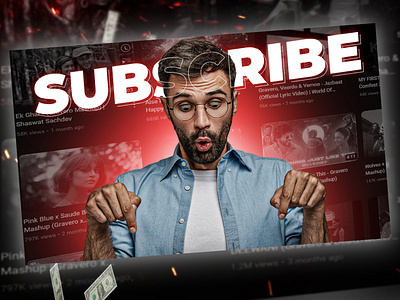 YouTube Thumbnail design