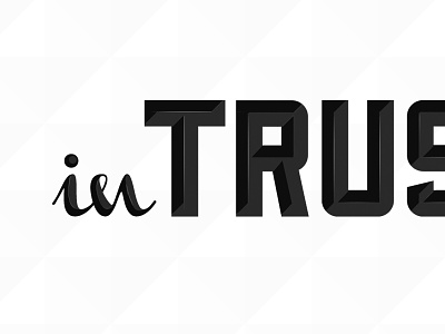 in Trusthing blog contrast detail logo pattern sans serif serif shadow strong tumblr typography