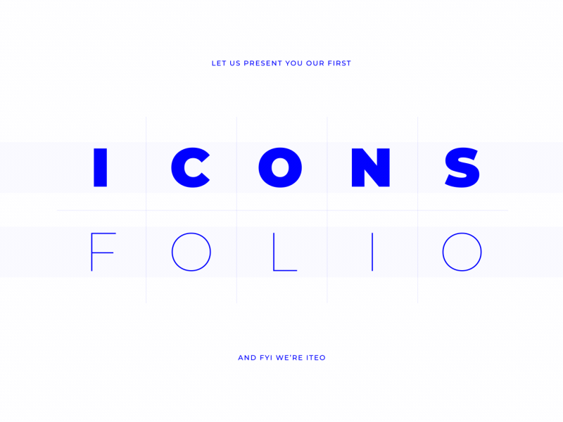 IconsFolio app desing geometric icon icons iteo mobile vector