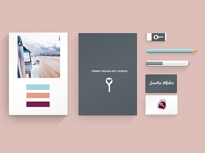 Corporate identity for Sandra Maher brand branding corporate creation design graphic identity logo